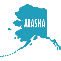 AK Alaska banner